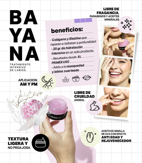 BAYANA | Tratamiento intensivo de labios