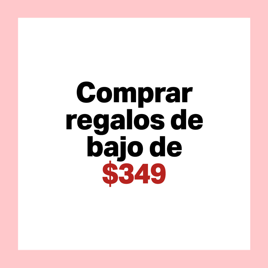 Regalos de bajo de $349