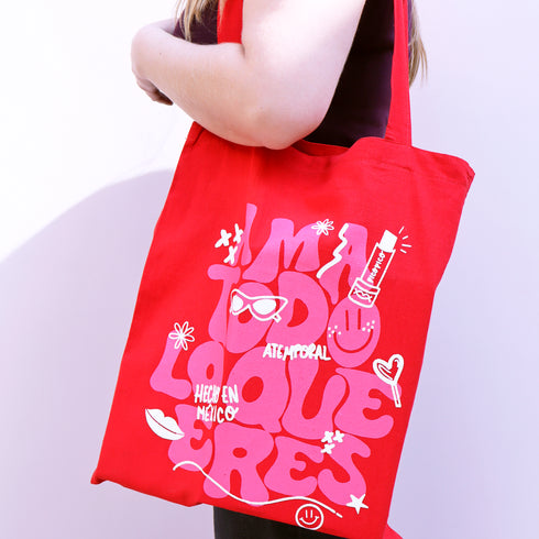 Tote bag "Ama todo lo que eres"