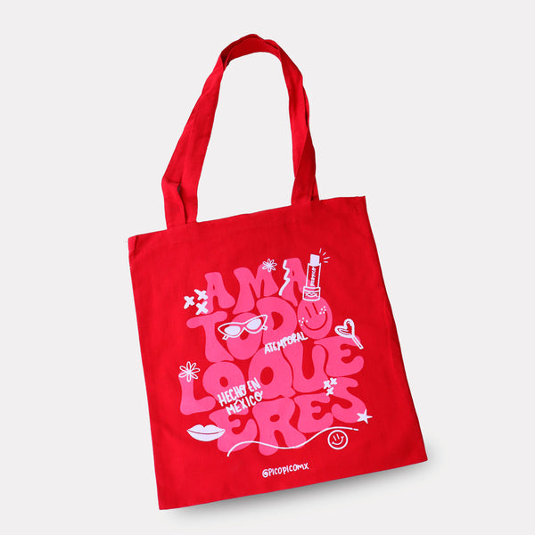 Tote bag "Ama todo lo que eres"